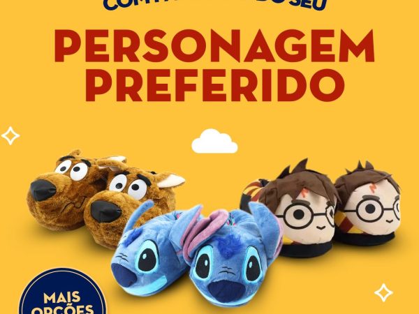 Sonhos em Pés Fofinhos: Descubra as Pantufas Infantis com Personagens Ícones